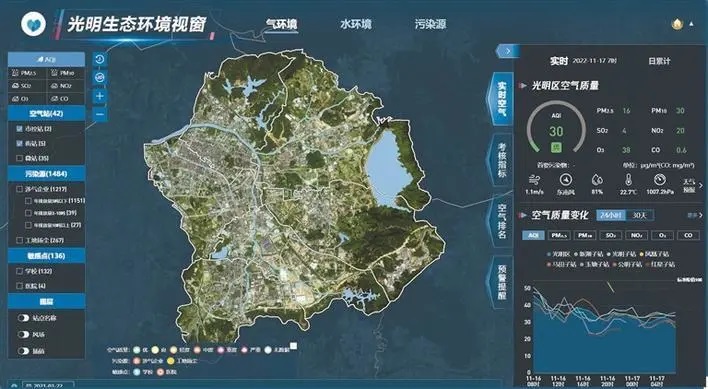 深圳光明：環(huán)保哨兵上崗 智慧監(jiān)管護航